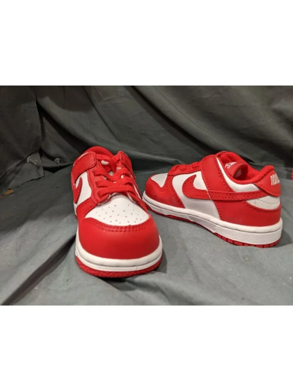 Nike Toddlers Dunk Low RP TDE Red/white Size 4 New No Box!!